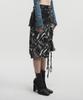 Phenomenon Cipher Shirring Panel Skirt