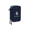 Trousse - REAL MADRID - Triple remplie - 37 pièces - Bleu marine - Synthétique