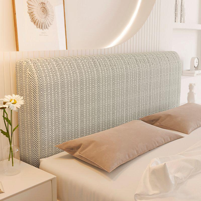 Solid Wood Headboard Cover 2026: Soft Upholstery, Stretch, Full Dust Protection