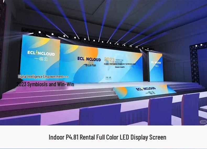 Outdoor Die-cast Aluminum LED Rental Screen P2.604/P2.976/P3.91/P4.81 for Stage Background