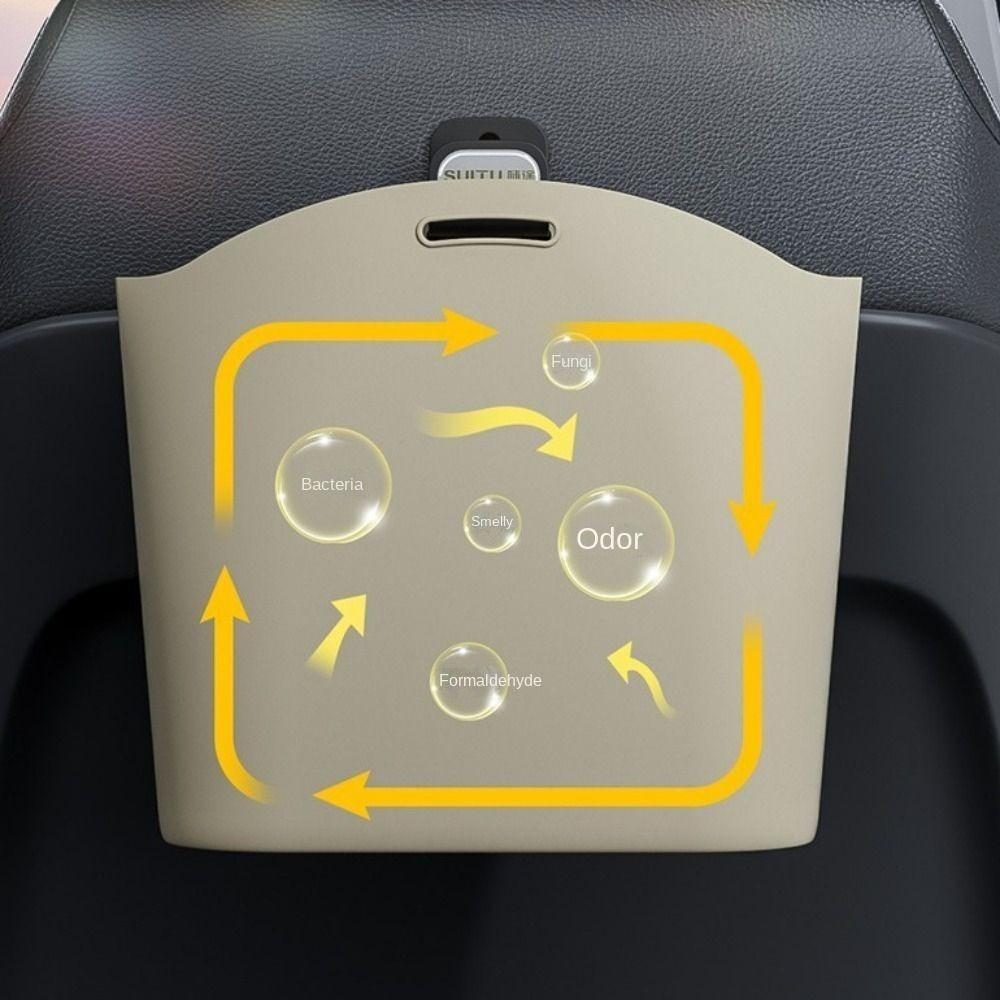 Portable Hanging Waste Bin Vehicle Storage Space Saving Organizers Silicone Car Trash Can  Kitchen