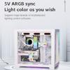 Decorative ARGB 8Pin GPU Power Extension Cable Wireless Lighting Control Durability ARGB Light Strips For PC Builds
