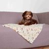 Couverture - Lingo - 150x100 cm - Fibre polaire douce - Douillette - Protection meubles