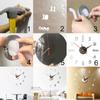 3D DIY Wall Clock Frameless Mirror Wall Clock Stickers Home Decoration for Living Room Bedroom