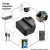 Battery Charger for Canon LP-E5 LP-E6 LP-E8 LP-E17 BP-511A BP-508 BP-512 BP-522