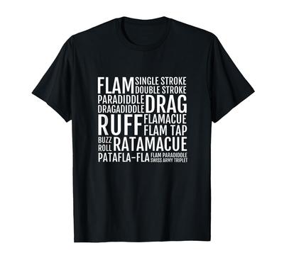 Drum Rudiments T-shirt