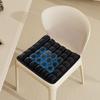Cestovní polštář 3D vzduchový nafukovací sedák s protiskluzovým dnem Ergonomický design Prodyšný Nastavitelný Přenosný cestovní sedák