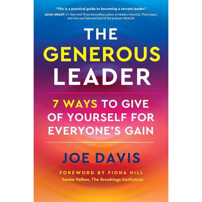 The Generous Leader Hardcover By Joe Davis UKN1944