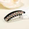 Rhinestone Twist Clamp Hair Clips Barrettes Hairpin Pea Clip Hairclip Lovely Hair Accessories