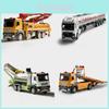 Plastic Water Truck Playset With Spray Function And Sound Effects For Children