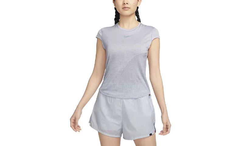 Nike T Shirt Women s Oxygen Purple DX0200-536 L
