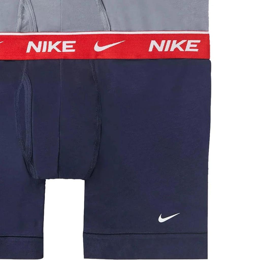 Nike Men's Boxer Briefs (Unisex) Boxer Briefs 25182196 | Obsidian / Cool Gray / Uni Red