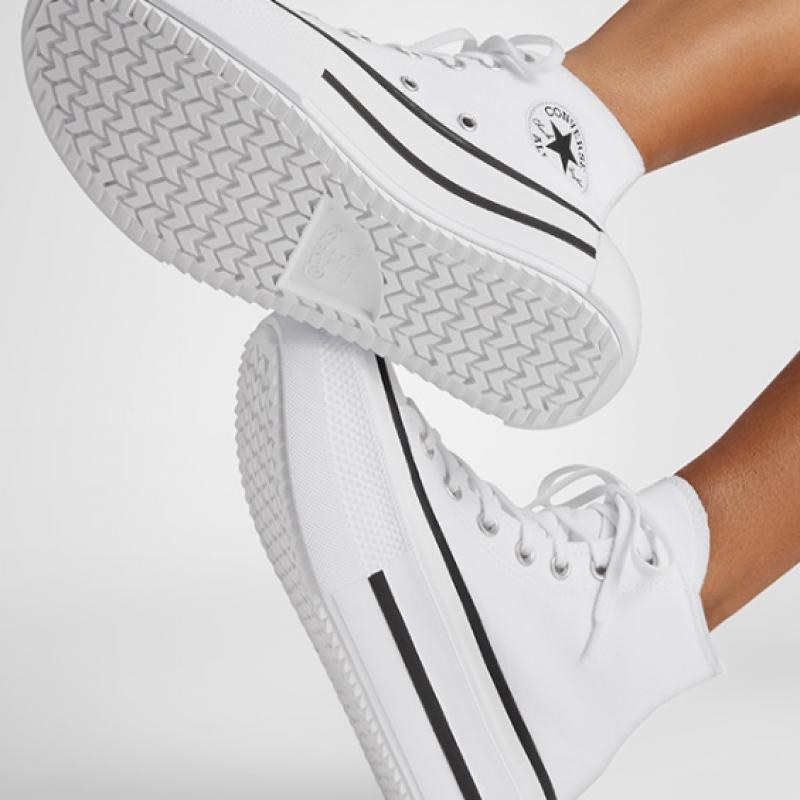Converse Chuck Taylor Lift Double Stack White A12976c