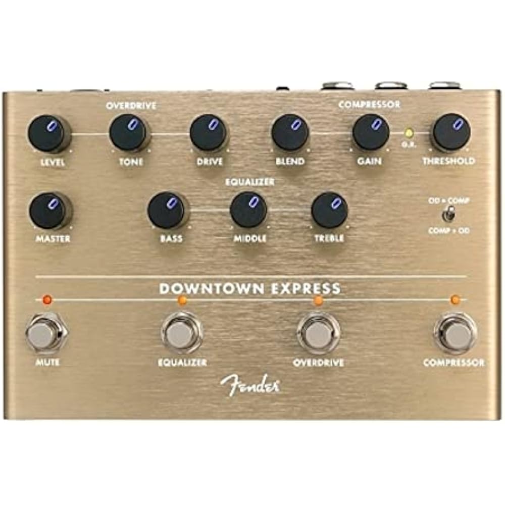 Fender Effector Downtown Express Bass Multi Effect Pedal