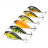 6 Colors 7.6cm  12.7g Available  Artificial Bait Crank Hard Plastic Fishing Lures