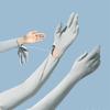 Anti-uv Ice Silk Gloves Breathable Armguard Hot Sale Hand Protector Cove  Outdoor Sports