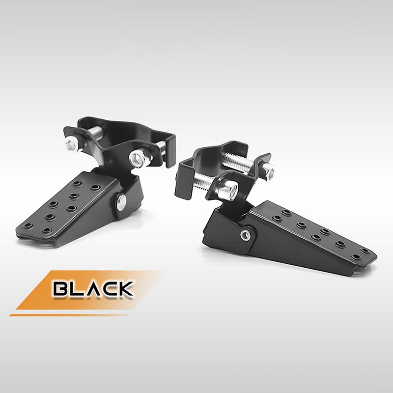 

Подножка для мотоцикла, черная, стильная, металлическая, подножка для мотоцикла, педали для мотоцикла, подножки для мотоцикла чёрный