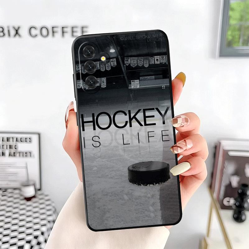 Ice Hockey Rink Sport Soft Phone Case for Samsung A17 A37 A57 A16 A26 A36 A56 A15 A25 A35 A55 A14 A24 A34 A54 A13 A23 A33 A53 A5