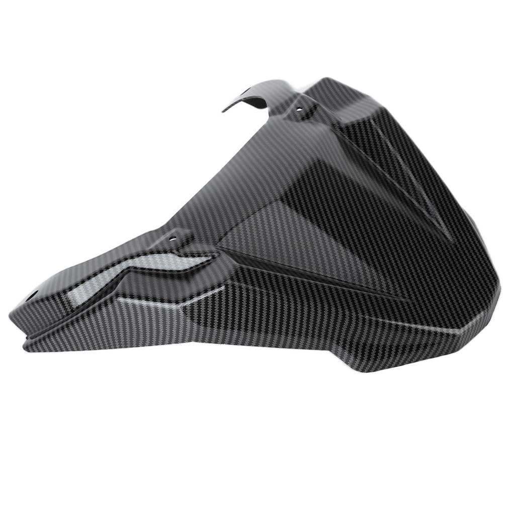 Motorcycle Front Wheel Mudguard Extension Cover Carbon Fiber Style Replacement for Yamaha FJ‑09 2015‑2019