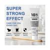 10%nHAP Nano Hydroxyapatite Toothpaste for Sensitive Teeth - Advanced Enamel Repair Fluoride-Free & Teeth Whitening Formula, Fresh Mint Flavor