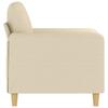 Cream Armchair 60 Cm Fabric