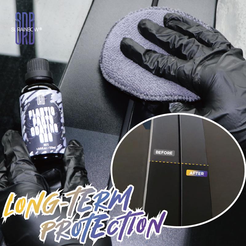 Car Interior and Exterior Plastic Parts Restorer & Repair Kit