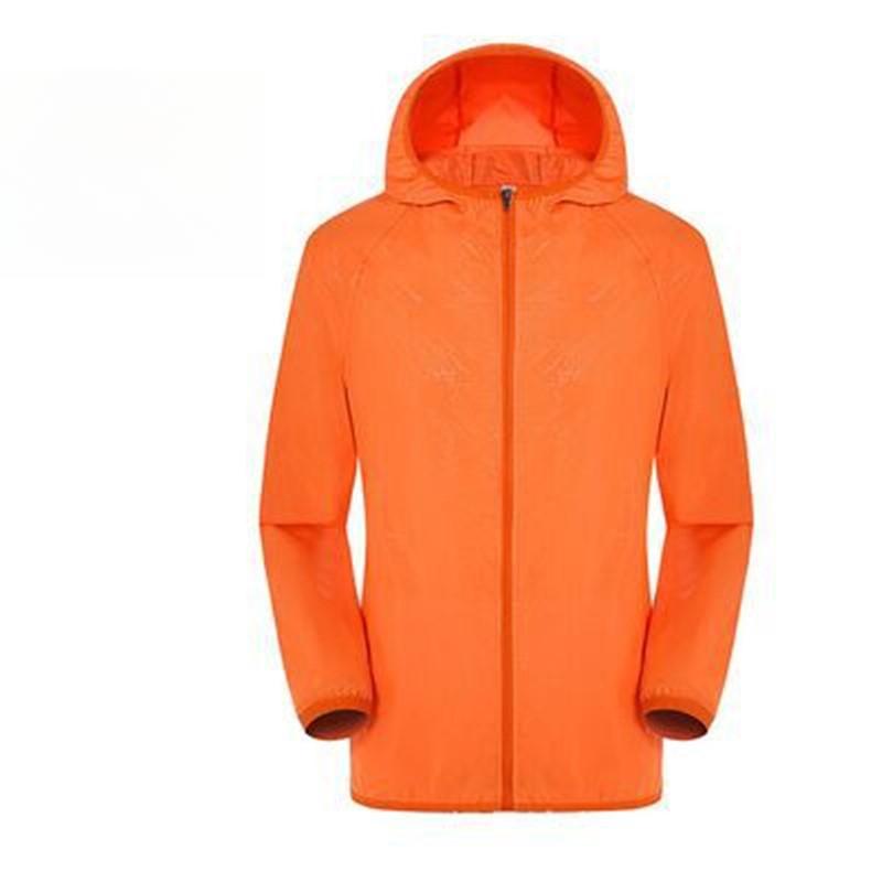 Sommer Outdoor Unisex Hautjacke, Dünne Jacke, Kapuzen-Sonnenschutzanzug