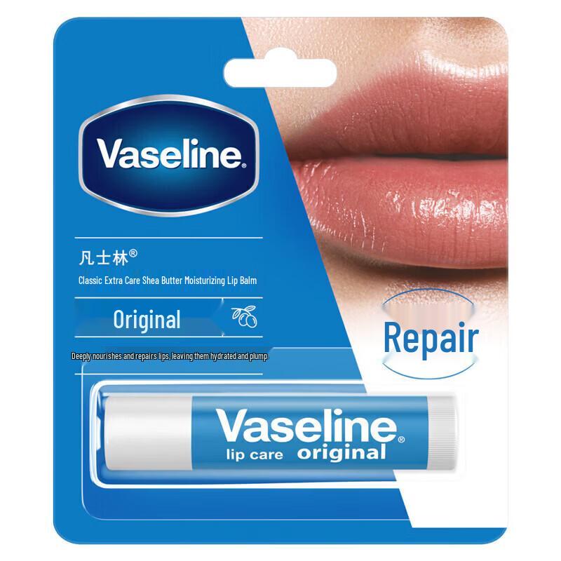 CeraVe Soothing Cleanser and Vaseline Lip Balm Set