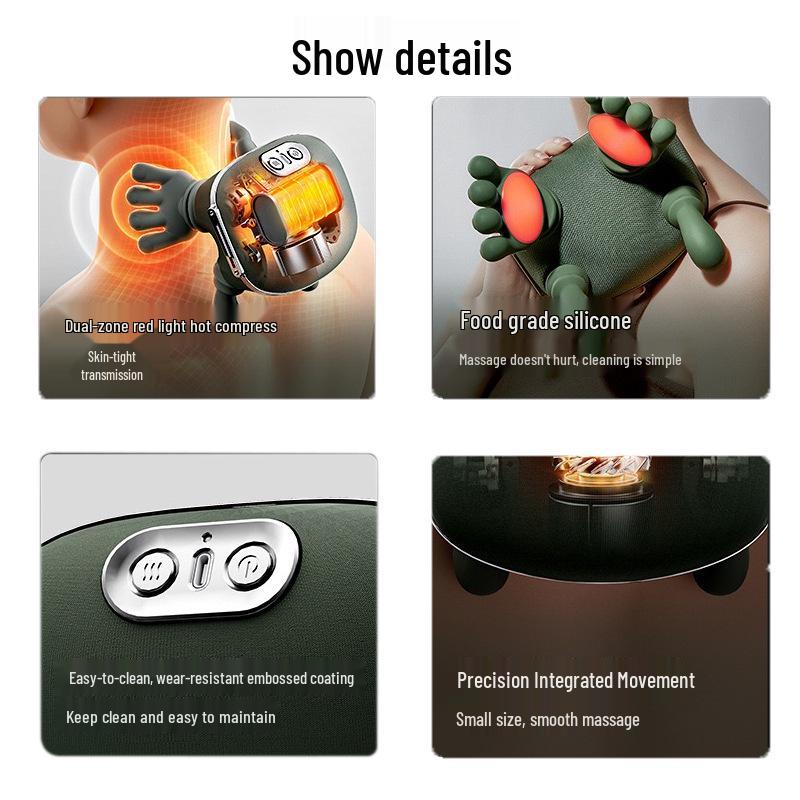 Meister Handmassagegerät: Beliebter Bionischer Nacken-, Schulter- und Trapezmuskel-Massagegerät, N8 Halswirbelsäulenmodell