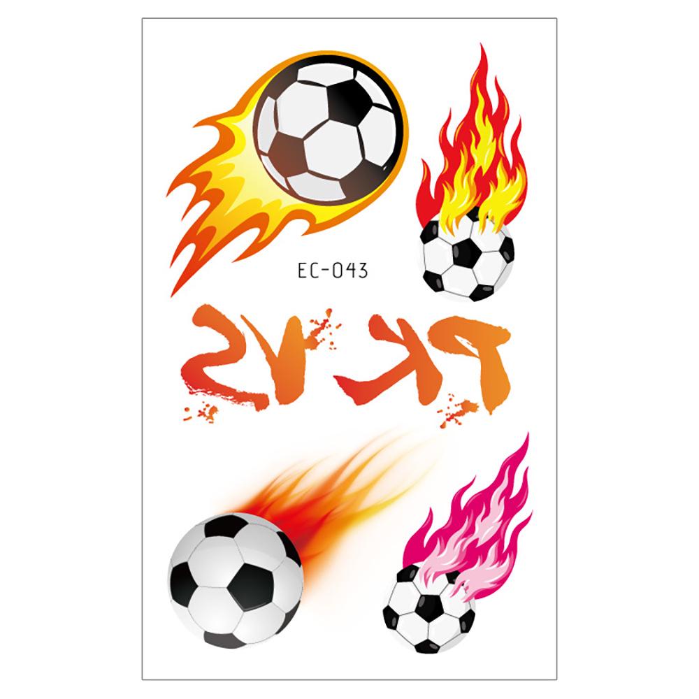 2026 Waterproof Children's World Cup Football Face Tattoo Stickers