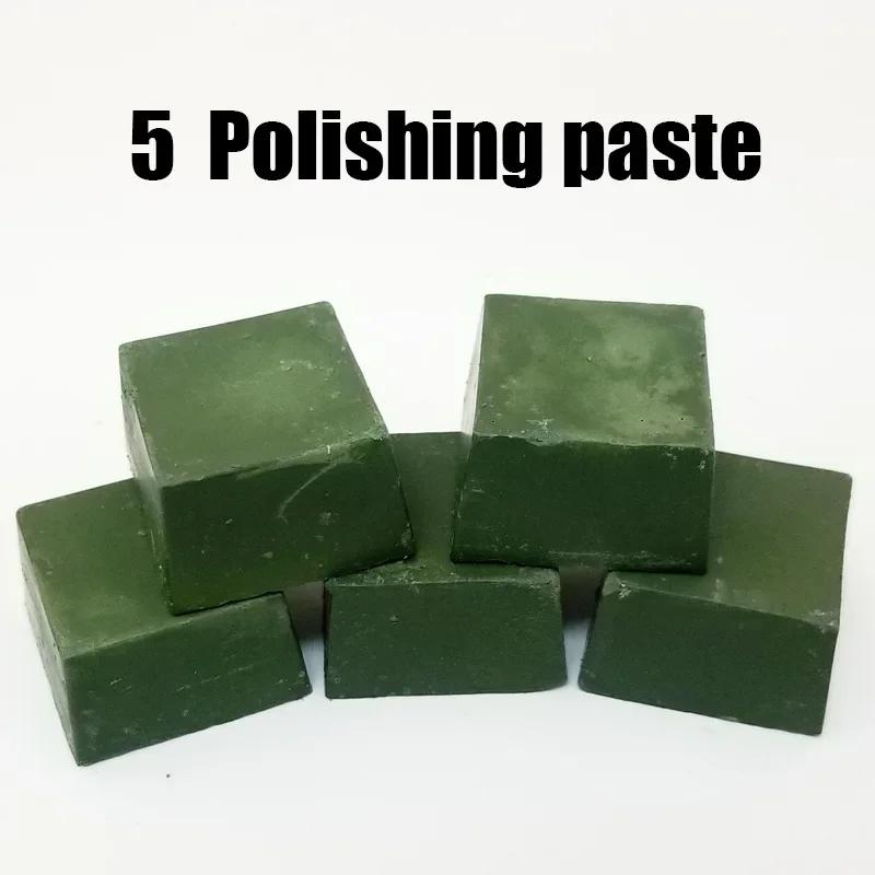 Leather Honing Rod Professional Knife Sharpener Polishing Paste Grinding Sharpening Wax Kitchen Knife Sharpening Tool Set