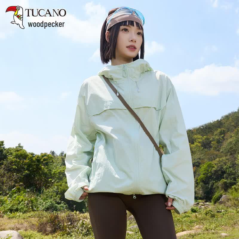TUCANO Women s UPF50+ Hooded Sun Protection Jacket 2XL