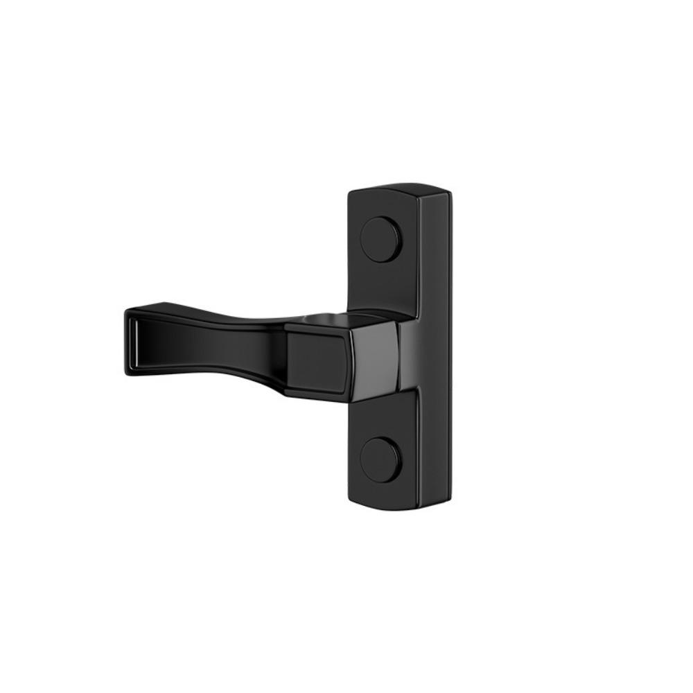 

Metal T Shape Window Lock High Quality Smooth Twist Mechanism Swing Window Latch Anti Theft Practical Design Window Door Lock чёрный