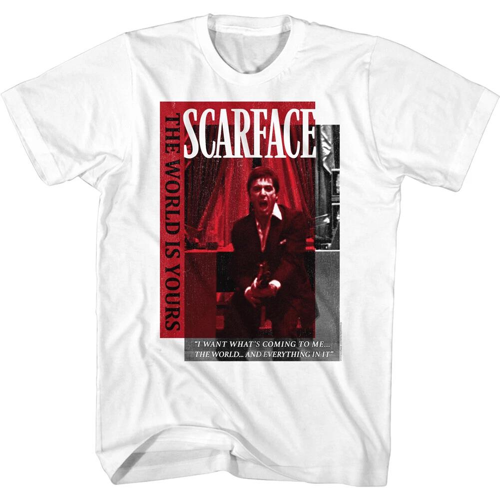 Scarface Movie Tony Montana I Want What s Coming To Me Men s T-Shirt S