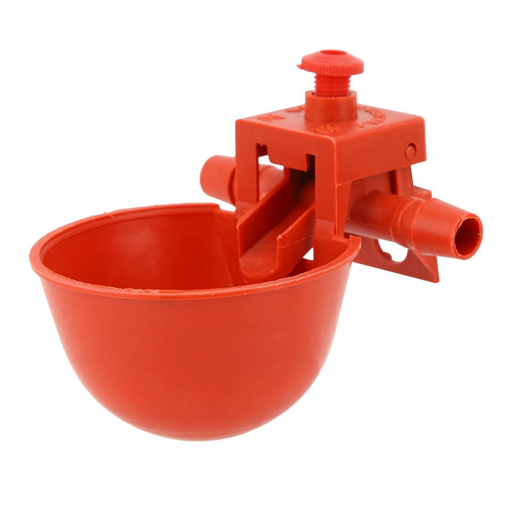 10 Pieces Chicken Coop Poultry Water Drinker in Water Cup Drinking Water Utensil