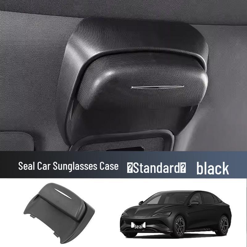 Флокированный кожаный держатель для солнцезащитных очков BYD Seal/Song L