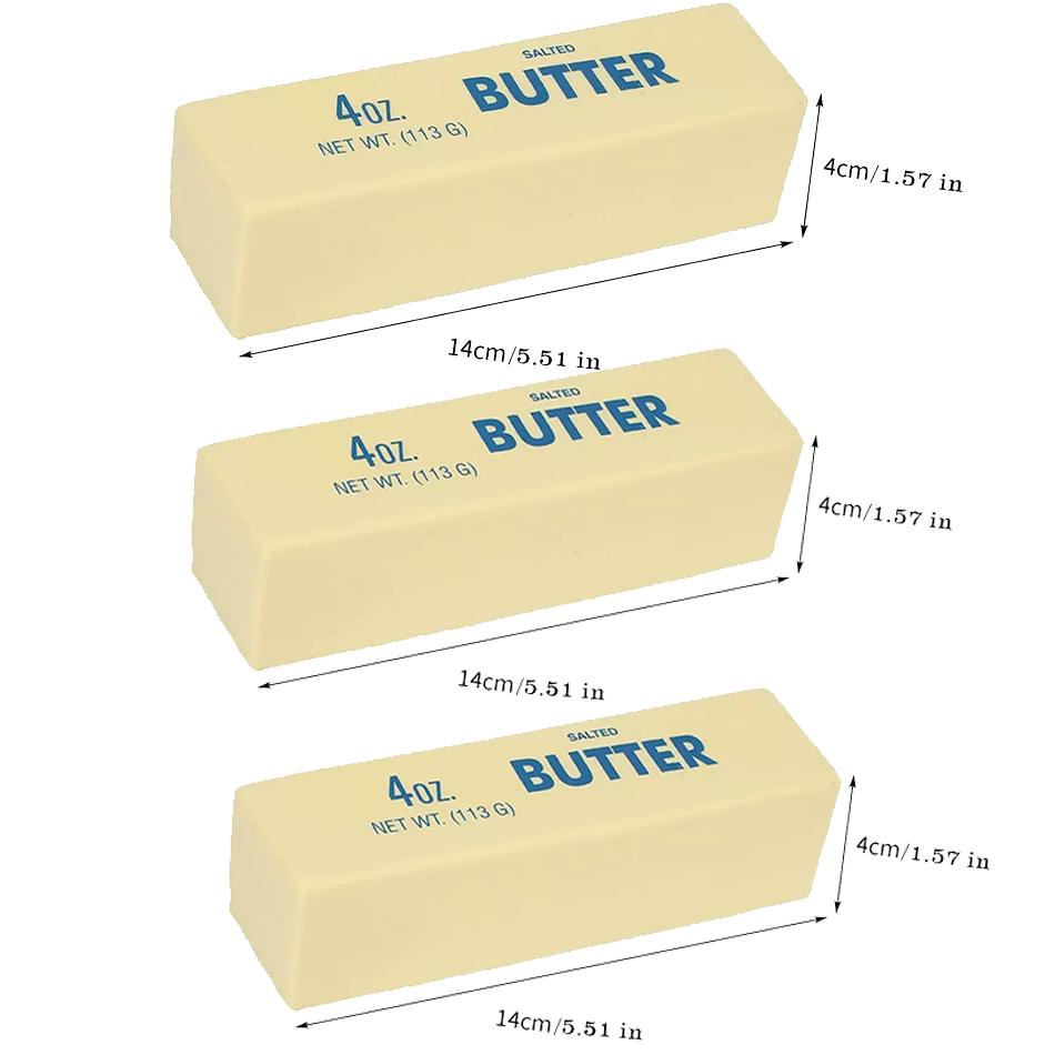 Butter Stick Slow Rising Squishy Toy Squeeze Fidget Brick Bar Anti-Stress Hand Relax Gift For Stress Relief And Entertainment