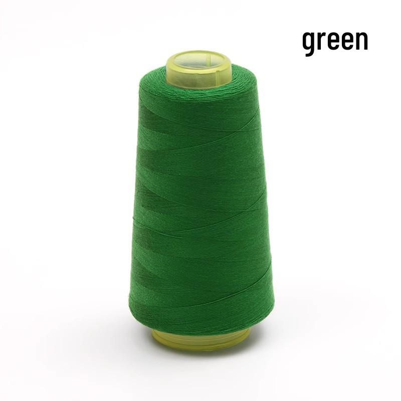 Large Cone of White Polyester Sewing Thread for Machines and Hand Sewing