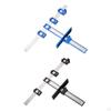 Cabinet Hardware Jig Punch Locator Drill Guide Installation Adjustable Template Wood Dowelling
