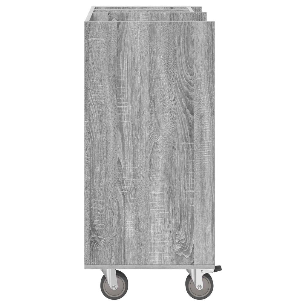 Golf Cabinet with Wheels Universal Grey Sonoma 65 x 45 x 98 cm