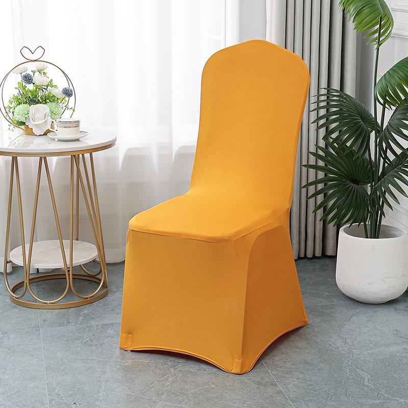 Thickened Universal Elastic Chair Cover for Weddings and Banquets