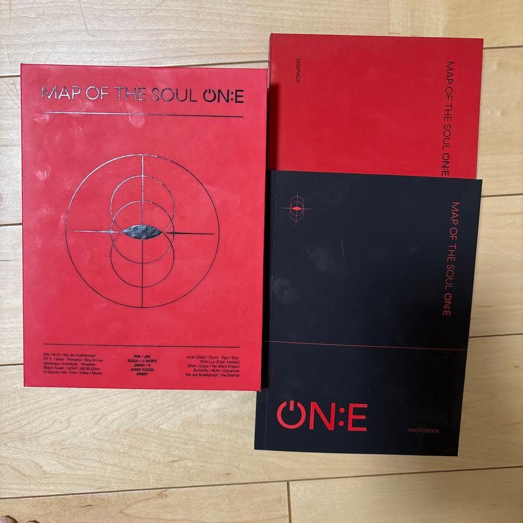 [USED] BTS MAP OF THE SOUL ON:E with photocard