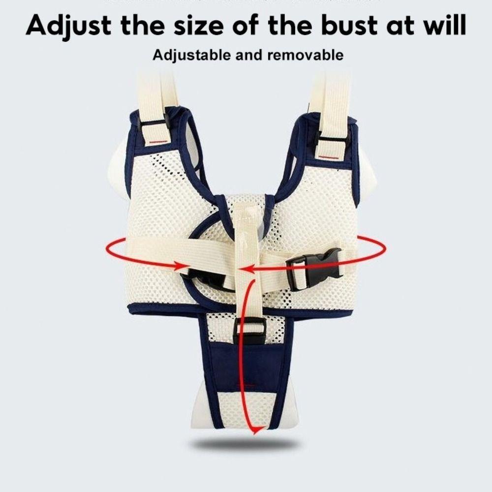 Breathable Design Toddler Walker Strap Adjustable Strap Baby Walking Aid  Baby Learning Walk