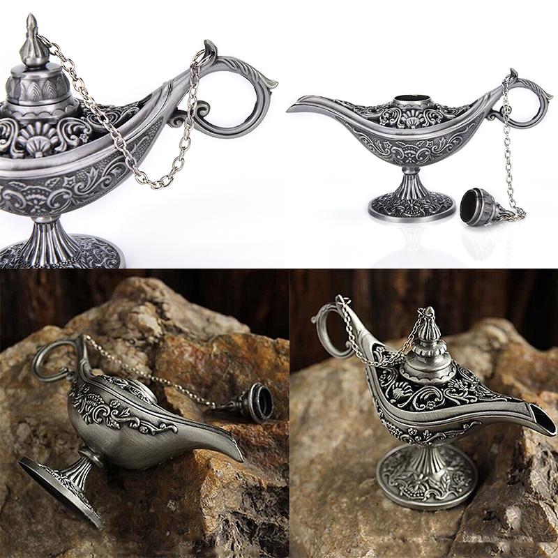 1Pc Hot Aladdin Magic Genie Light Oil Lamp Pot Aladdin Lamp Stunning Decoration