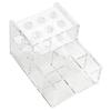 Dental Tools Dental Acrylic Organizer for Syringe Adhesive Applicator Placement Tool Transparent