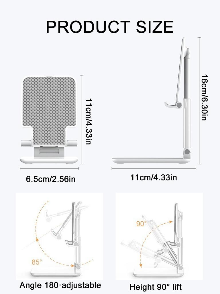Faltbarer Handyhalter Ständer Tablet Tischhalterung Tisch Flexibel Verstellbar Desktop Live Lazy Halterung Unterstützung Für Alle Handys
