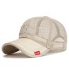 Permeable Mesh An-Ti Uv Fishing Sunhat Summer Full Net Sunscreen Golf Baseball Cap Sportss Hat Sun Protection Trucker Visors Quick Dry Air