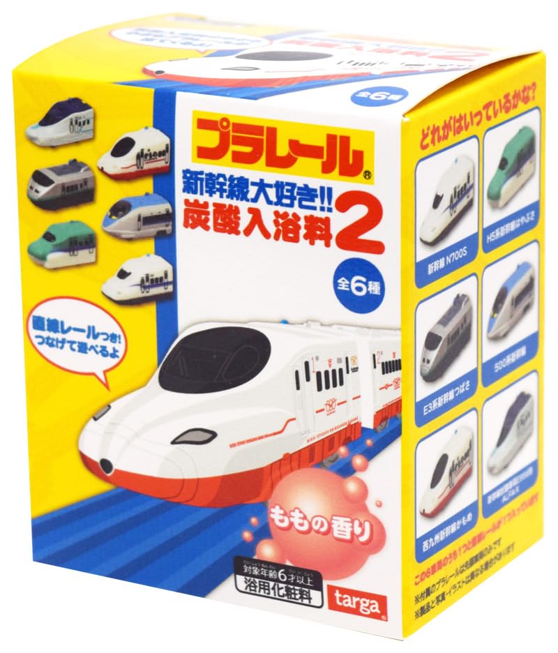 

Plarail Любитель Синкансэна 2 Шипучая соль для ванны Коробка 12 штук