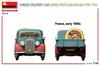 MiniArt Scale Cheese Delivery Car Reefer Preischenwagen Type 170V Plastic Model Kit MA38046 1/35