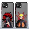 Matte Phone Cover Case for Xiaomi Mi 10T 14 13 Pro 12T 11T 13 11 Lite 12x Narutos Uchiha Itachi